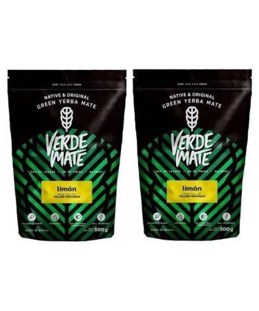 Verde Mate Green Lim n 0 5 kg | Lemon yerba mate 500 g | Refreshing taste | Natural caffeine | Yerba Mate tea from Brazil | 500 g 1000g