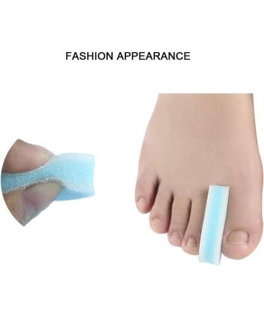 Blue Soft Toe Protector Spacers - 3.86 X 1.5 Inches - Comfortable Sponge Material for Outdoor and Home Use - Buy Online on GoSupps.com