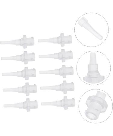 PartyKindom 10pcs Ear Cleaning Disposable Tips Safe Ear Irrigator Nozzle for Adults - Buy Online on GoSupps.com