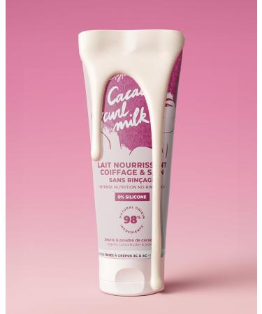 ENERGIE FRUIT | Lait coiffant sans silicone | Beurre & poudre de cacao | Cheveux Fris s & Cr pus | Vegan Marron 200.00 ml (Lot de 1) - Buy Online on GoSupps.com