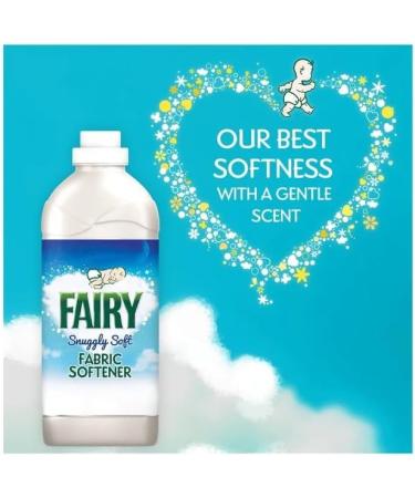 Fairy Original Fabric Softener 52washes 1.82L Family Pack Fabric Conditioner Huggably Soft for Sensitive Skin + Our Gift for You: Organza Bag Size: 9x7x0.1cm - Buy Online on GoSupps.com