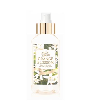 Orange Blossom Fine Fragrance Mist by Body Botanic 4 Fl Oz 118 mL - with Plant Extracts and the Dreamy Scent of Orange Blossoms in Full Bloom