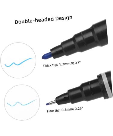 Beavorty 24 Pcs eyebrow marker pen eyebrow pen dual tip markers simple oil pen Accessories make up - Buy Online on GoSupps.com