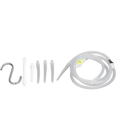 2L Enema Bucket Set | Stainless Steel Hose & Nozzle Tip | Colon Detox Cleanse | International Shipping - Buy Online on GoSupps.com