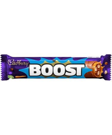 Cadbury Boost Chocolate Bar 48.5g Full Bar Chocolate Bar Cabury Milk Chocolate With Caramel And Biscuit Filling Bar (24) - Buy Online on GoSupps.com