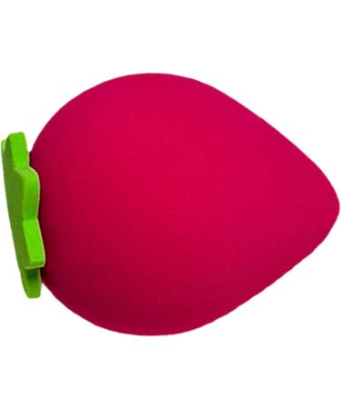 itrimaka Fruit Shaped Cosmetics Sponge Cute Fruit Shape Soft Beauty Sponge | Makeup Blender Multi-Purpose Use for Makeup Beginners & Beauty Lovers Strawberry - Buy Online on GoSupps.com