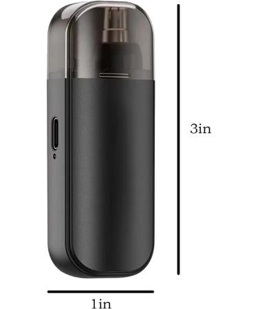 Nose Hair Trimmer for Men & Women - Waterproof USB Rechargeable Eyebrow Clippers with Dust Protection Cap - Portable & Efficient - Buy Online on GoSupps.com