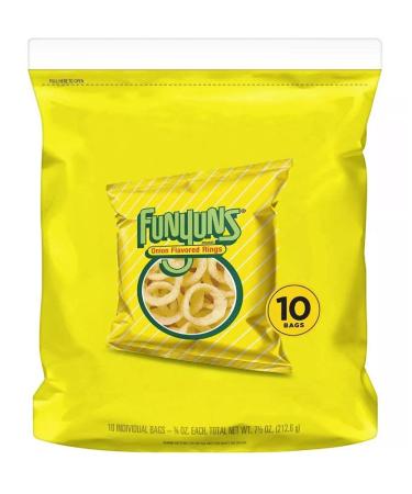 Funyun 10ct Funyuns, 7.5 Oz 7.5 Ounce (Pack of 1)