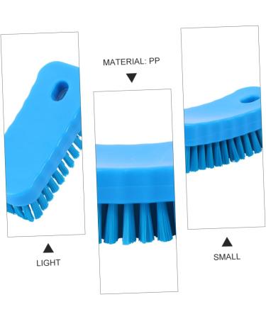 minkissy Nail Brush Shoes Cleaner Nail Cleaner Brush Nail Clean up Brush Shoe Cleaner Nail Scrubbing Brush Nail Cleaning Brush Toe Brush Fingernail Scrub Polyester Food Grade Cleaning Ball 11.5x5cm Blue - Buy Online on GoSupps.com