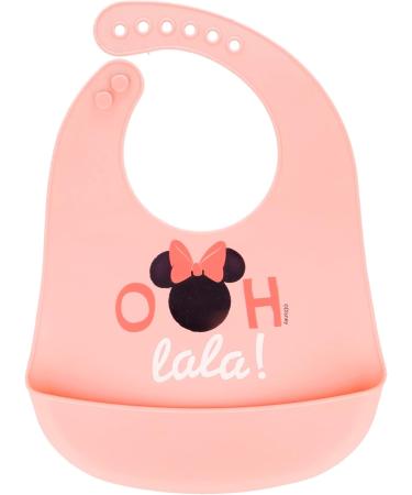 Buy Stor Silicone Bib - Minnie Mouse (Disney Baby) | International Shipping Available - Buy Online on GoSupps.com
