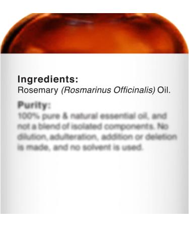 Majestic Pure Rosemary Essential Oil 1 fl oz - Therapeutic Grade, Pure & Natural for Aromatherapy, Massage & Household Use - Buy Online on GoSupps.com