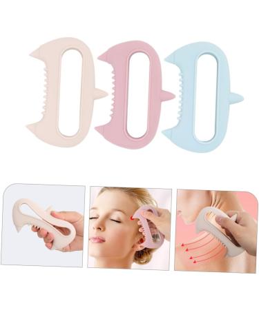 Frcolor 3-in-1 Scalp Massager & Gua Sha - Universal Brush for Soothing & Peeling | International Shipping Available - Buy Online on GoSupps.com