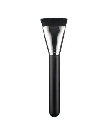 Kingfansion 1pcs Professional Cosmetic Flat Contour Brush Face Blend Makeup Brush (Black)