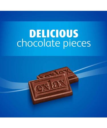 Ex-Lax Regular Strength Chocolate Laxative Pills - 48 Count for Occasional Constipation Relief - Buy Online on GoSupps.com