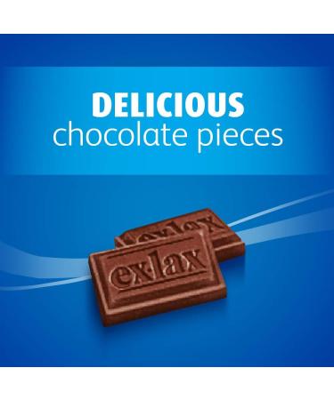 Ex-Lax Regular Strength Chocolate Laxatives - 24 Count | Constipation Relief Pills for Occasional Constipation - Buy Online on GoSupps.com