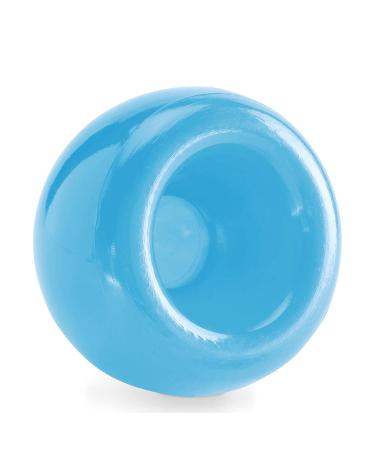 Planet Dog Orbee-Tuff Snoop - Interactive Toy for Dogs - Snack Ball - Blue - Large Blue L