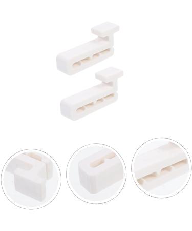 Fomiyes 4 Pairs Helmet Mask Hooks - Creative Black Clip Fasteners for Wall Mounting & PVC Face Mask Holder - Buy Online on GoSupps.com