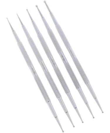 5pcs 2 Way Nail Pen Set - Acrylic UV Gel Manicure Tool for Perfect Nails | International Shipping Available - Buy Online on GoSupps.com