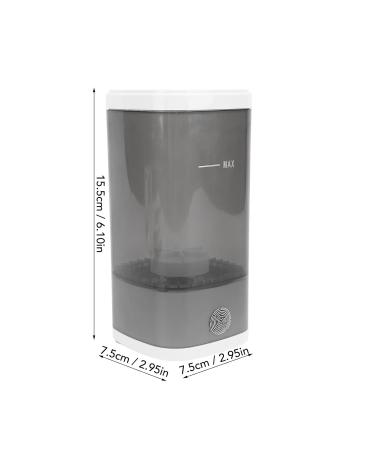 Sonew Electric Makeup Brush Cleaner - Transparent Deep Cleaning Large Capacity & Dual Modes for All Brush Sizes (Black - Buy Online on GoSupps.com