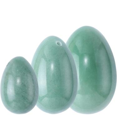 Yoni Egg & Cone Exercise Device | Strengthen Pelvic Floor Muscles | Crystal Massage Tool for Women | 4-Piece Fitness Set - Buy Online on GoSupps.com