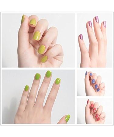 JOLIGEL 4Pcs Gel Nail Polish Set Starter Kit 7.3ml Soak Off for Nail Art Design UV LED Manicure Semi Permanent Long Lasting Mirror Finish Non-Toxic Resin 006 "Frigid" Series (Emerald / Granny Grey / Anthracite Grey / Coffee Brown) - Buy Online on GoSupps.com