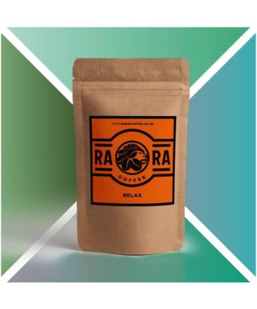 RARA RELAX Mushroom Coffee - 200g Instant Arabica Coffee Blend with Reishi (80 servings) - Buy Online on GoSupps.com