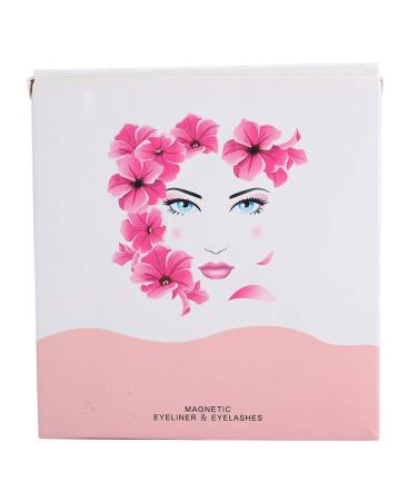 False Eyelashes Kit - 3 Pairs Magnetic Waterproof Eyeliner & Tweezers Set | Natural Makeup Tool for Soft Lashes - International Shipping Available - Buy Online on GoSupps.com