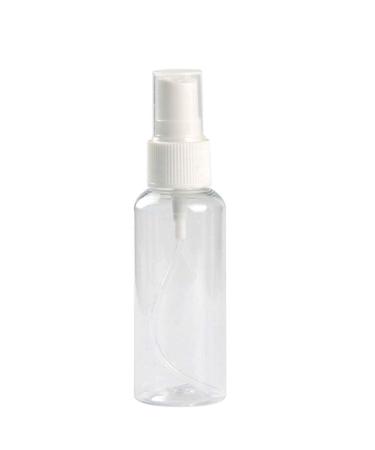 1 Pc Portable Travel Mist Spray Bottles Transparent Plastic Empty Cosmetic Sample Bottle Fine Mist Spray Atomizer 30ml