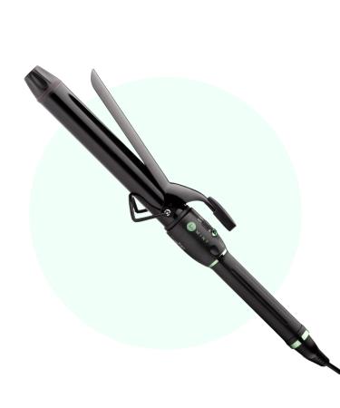 Professional Series Curling Iron 1 1/4 inch by MINT | Extra-Long 2-Heater Ceramic Barrel That Stays Hot. Hair Curler / Curl Maker for Medium to Large Curls. Travel-Ready Dual Voltage. 1.25 Inch (Pack of 1)
