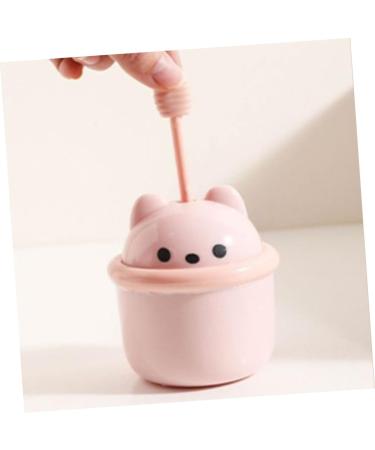 Healeved Facial Cleanser Foamer Face Cleanser Bubble Foamer Rich Foam Maker Small Foams Maker Cup for Washing Face Foam Pump Bottle Cups Face Foamer Cup Bear Product Pink The Face Abs 6.80X6.50X6.50CM Pink - Buy Online on GoSupps.com
