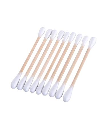 500 Organic Bamboo Cotton Swabs for Ear Cleaning - Biodegradable Buds (500 Pack) - Buy Online on GoSupps.com