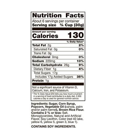 Trix Popcorn Snack with Fruity Sweet Glaze - 7 oz Snack Bag - Buy Online on GoSupps.com