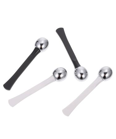 Baluue 4 Pi ces d'importation r sine eye care planche gratter le visage applicateur de cr me contour des yeux masseur oculaire b tons de massage des yeux outils de maquillage