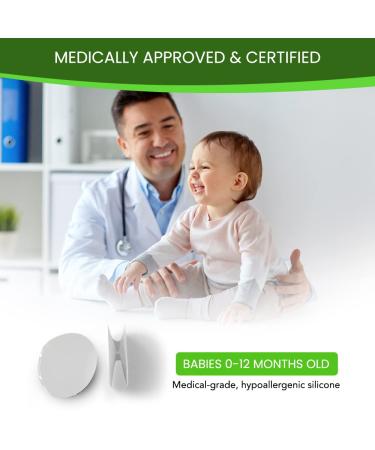 PrettyEars Cosmetic Ear Correctors for Babies - 4 Pairs, Transparent Silicone Adhesive Tape for Prominent Protruding Ears - Buy Online on GoSupps.com