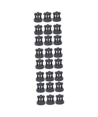 Alipis 24 STK Razor hooks of Individual toothbrush hook bathroom-luffa hook hook bar for toothbrush shower bracket shaver holder stuck hook robust office no punching pebbles clothes hooks