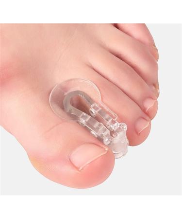 Toe Separators  2 Pair Breathable Big Toe Spacers  Soft Gel Bunion Corrector Pads  Orthopedic Big Toe Straightener Toe Treatment Tools for Hallux Valgus  Overlapping Hammer Toes  Bunions  Calluses