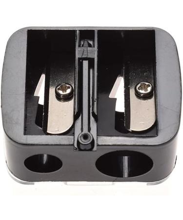Double Holes Precision Lipstick & Eyeliner Sharpener - Ideal for Lip Liner & Eyebrow Pencils - High-Quality Cosmetic Tool - Buy Online on GoSupps.com