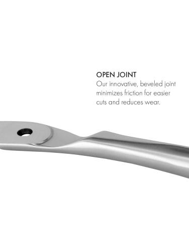 GERMANIKURE Professional Cuticle Trimmer - 1/4 Jaw Nipper - Made in Germany - FINOX Stainless Steel - Leather Case Included - Buy Online on GoSupps.com