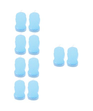 FRCOLOR 10 Pcs Bath Sponge Exfoliating Shower Brush Body Loofah Sponge Baby Shower Exfoliating Shower Sponge Children Natural Body Cleaning Scrubber Household PVA Spa Miss