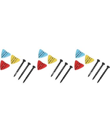 Height-Adjustable Golf Tees Set | Golf Ball Position Marking & Training Accessories for Improved Performance - Buy Online on GoSupps.com