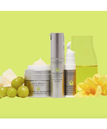 Juice Beauty STEM CELLULAR Anti-Wrinkle Solutions Kit - Reduce Fine Lines - Natural, Vegan, Cruelty-Free - 3 pc - Buy Online on GoSupps.com