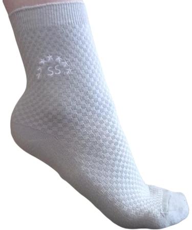 Kerygma Bamboo Fiber Diabetic Socks - Seamless Toe - Soft & Comfortable - Odorless - Blue - Size 7-11 (Box of 5) - Buy Online on GoSupps.com
