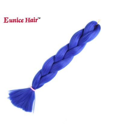 Eunice 24 Braided Hair Extensions - Synthetic 60cm 100g/piece 6pcs - Black & Brown - International Shipping - Buy Online on GoSupps.com