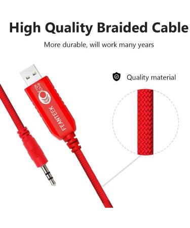 Feanteek USB Glucose Meter Cable for Onetouch Glucometer - Compatible with Ultra2, UltraMini, UltraLink, and Ultra Smart - Red, 1M - Buy Online on GoSupps.com