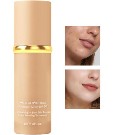 Self-Adaptive Foundation 30 g Concealer Foundation | SPF 50 Sunscreen Liquid Concealer for Long-Lasting Uniformization - Buy Online on GoSupps.com