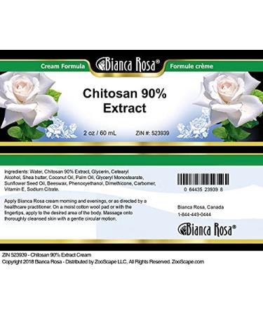 Bianca Rosa Chitosan 90% Extract Cream (2 oz ZIN: 523939) 1 - Buy Online on GoSupps.com