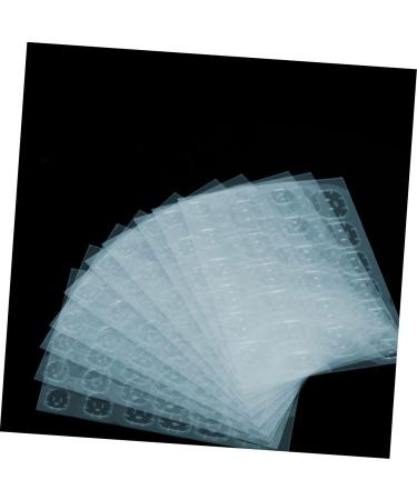 HAPINARY 30 Sheets Manicure Jelly Stickers Fake Nail Glue Sticker Convenient Manicure Paste Fake Nail Pastes Labeling Stickers Labels Water Proof Silica Gel Fake Nail Stickers - Buy Online on GoSupps.com