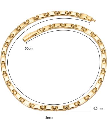 EnerMagiX Pure Titanium Magnetic Necklace for Women | Ultra Strong Magnetic Necklace for Wellness & Style - Buy Online on GoSupps.com