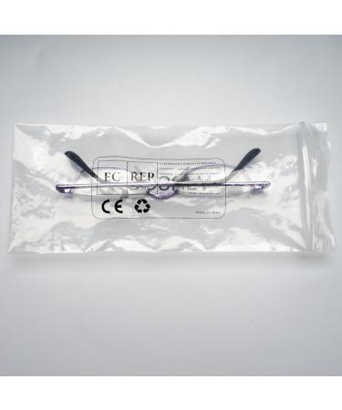 Koosufa Metal Reading Glasses for Men & Women - Spring Hinge Half-Round Frame Stylish & Comfortable Reading Help - Buy Online on GoSupps.com