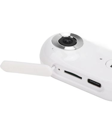 Zunate Pet Collar Camera - HD Cat Camera with 120 Wide-Angle Lens & OTG Connection - Perfect for Pets - White - Buy Online on GoSupps.com